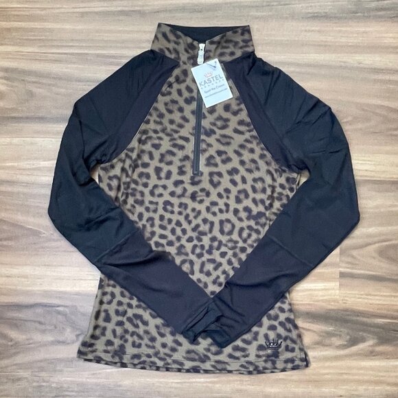 Kastel Denmark Riding Sun Shirt - Long Sleeve - Animal Print - XS - Picture 1 of 4